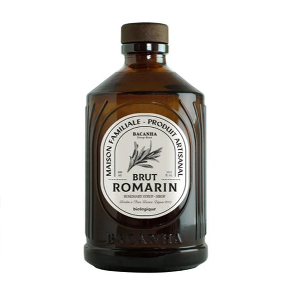 Rosemary Syrup (Organic) / 400ml. / Bacanha