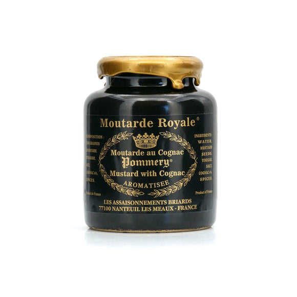 Royal Mustard with Cognac / 100g. / Pommery - Moutarde de Meaux