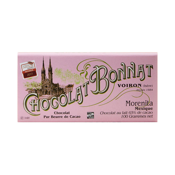 Morenita 65% Milk Chocolate / 100g. / Bonnat Chocolatier