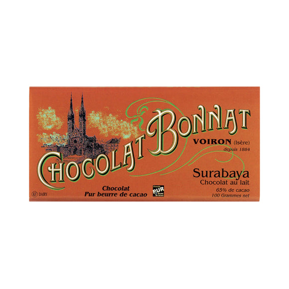 Surabaya 65% Milk Chocolate / 100g. / Bonnat Chocolatier