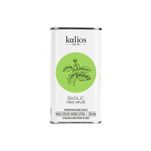 Basil Infused Oil (from Extra Virgin Olive Oil) / 250ml. / Kalios