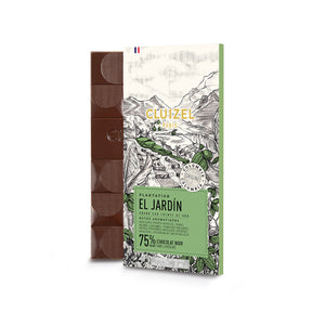 El Jardin 71% Dark Chocolate from Colombia / 70g. / Cluizel Paris