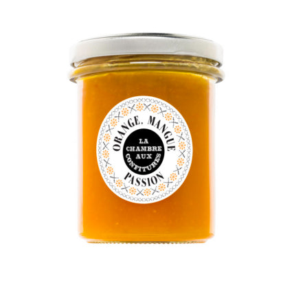 Orange, Mango & Passion fruit Jam (Preserve) / 200g.