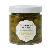 Fine gherkins with Champagne vinegar from the Ardennes / 210g. / Maison Marc