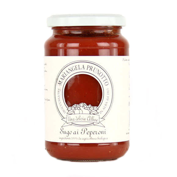 Organic Tomato & Sweet Pepper Pasta Sauce / 340g. / Mariangela Prunotto
