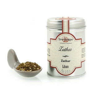 Za'atar Seasoning Blend / Lebanese Recipe / 70g. / Terre Exotique