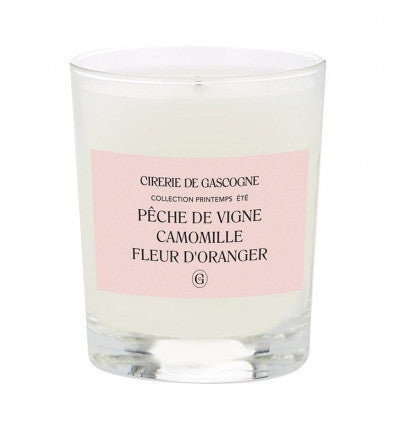 Vine Peach, Chamomile & Orange Blossom / Scented Candle / 180g.